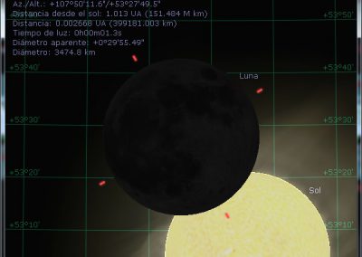 Diámetro angular de la Luna 29'55,49"