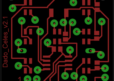Segundo dado PCB superior.
