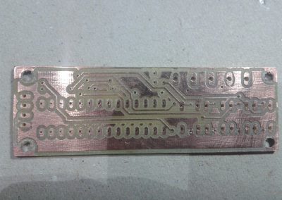PCB vista superior