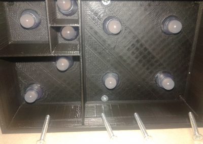 colocación 6 tornillos frontales