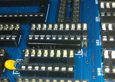 Red de resistencias R2 10K*8 network 9 pin soldado