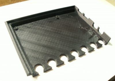 Pieza impresa, base parte izquierda