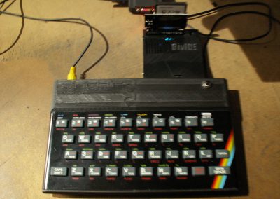 Harlequin en la caja con divide conectado.