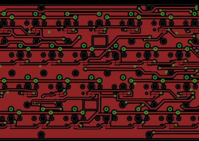 PCB superior Teclado