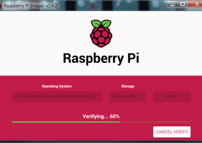 Y a continuación verifica.