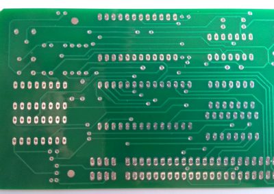 PCB lado soldaduras.