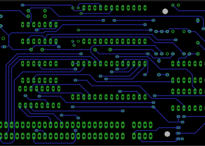 PCB cara soldaduras