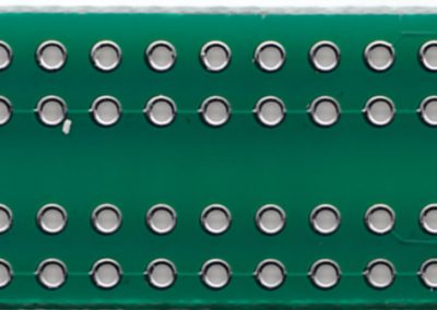 Adaptador cables Amstrad-Gotek PCB vista inferior