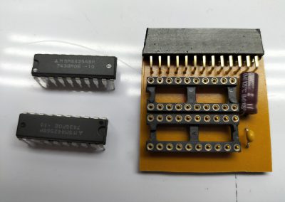 Memorias recibidas, PCB en espera..