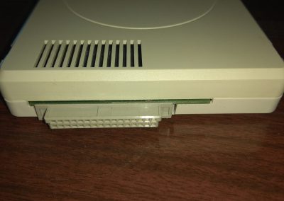 Detalle del conector de la disquetera.