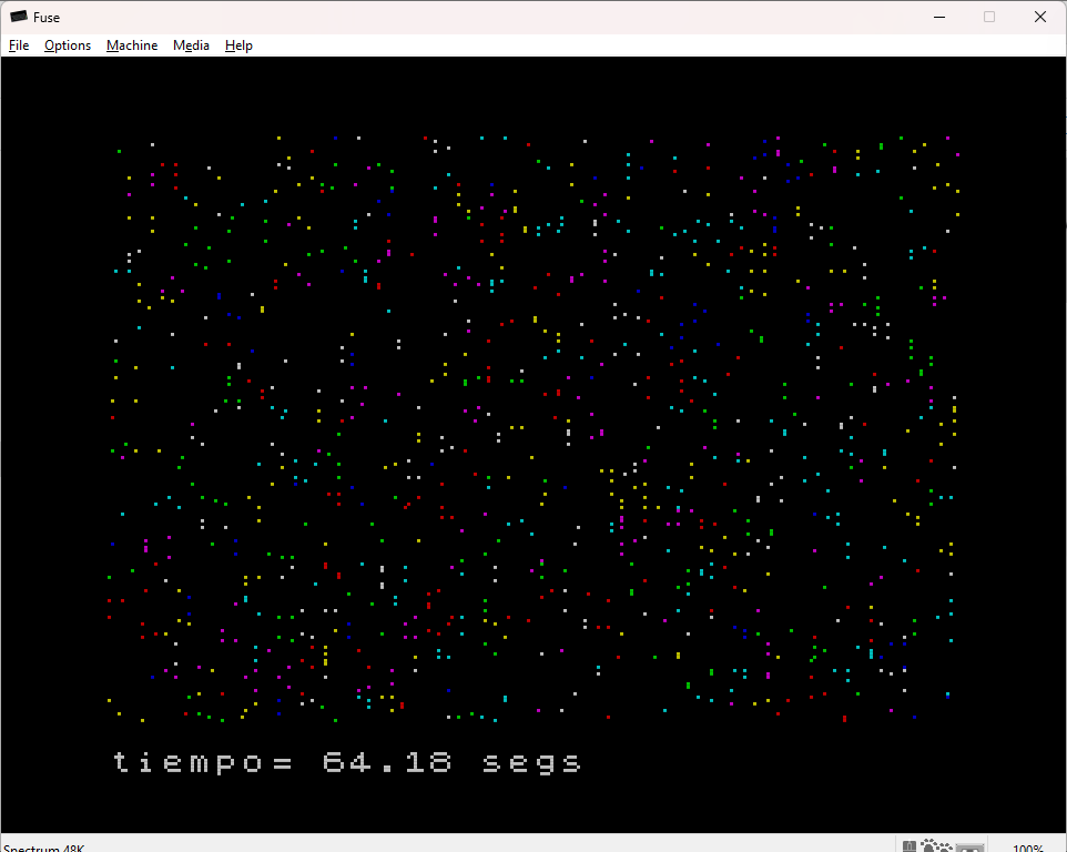 Captura círculos BASIC Sinclair