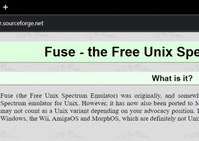 Web de Fuse, clic en download